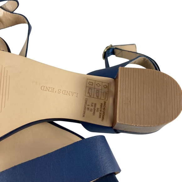 Lands’ End Vintage Never Worn Leather Sandal - Picture 3 of 4